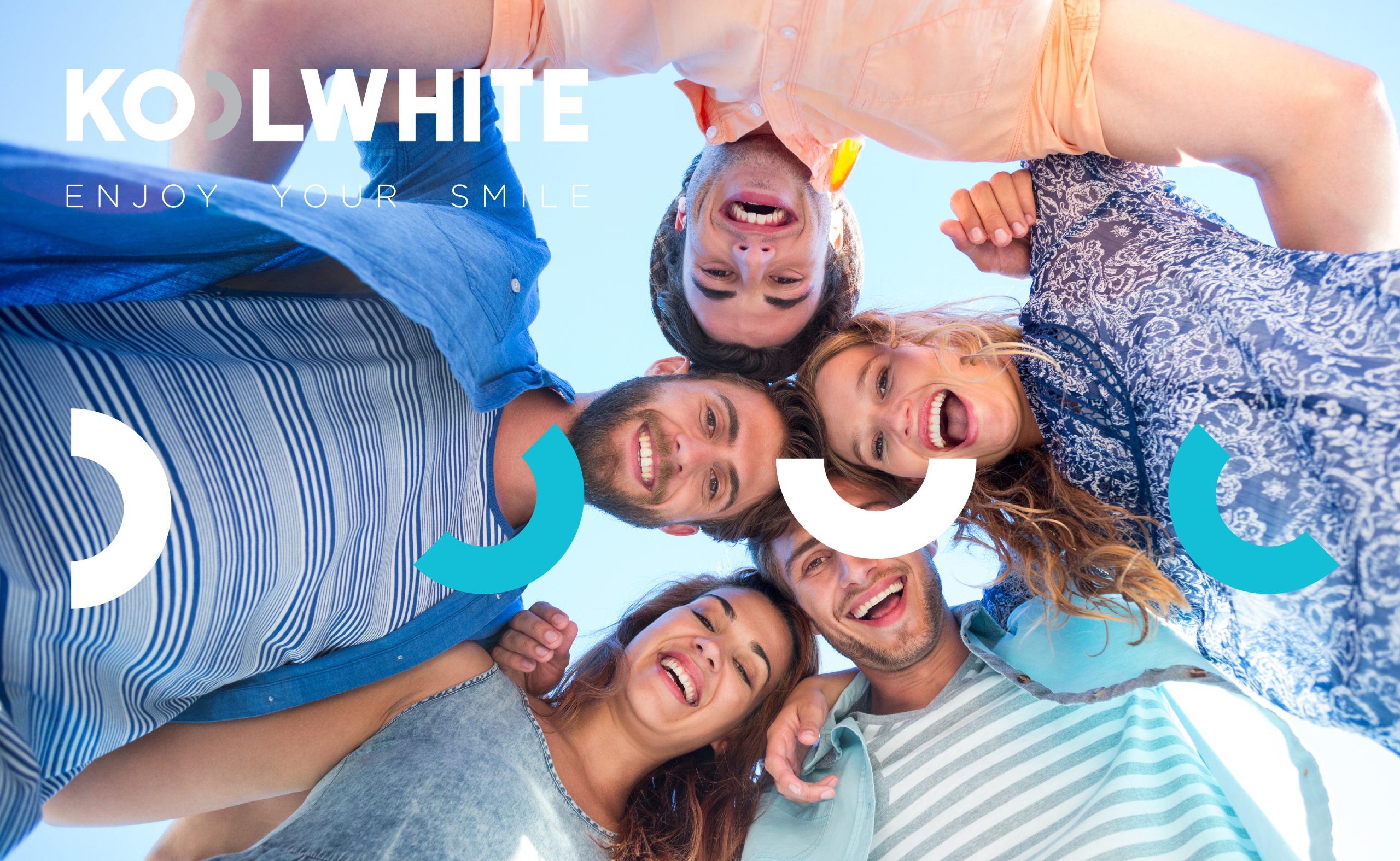 KOOLWHITE 牙科美容品牌logo设计